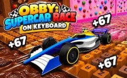 Obby: Supercar Race on Keyboard